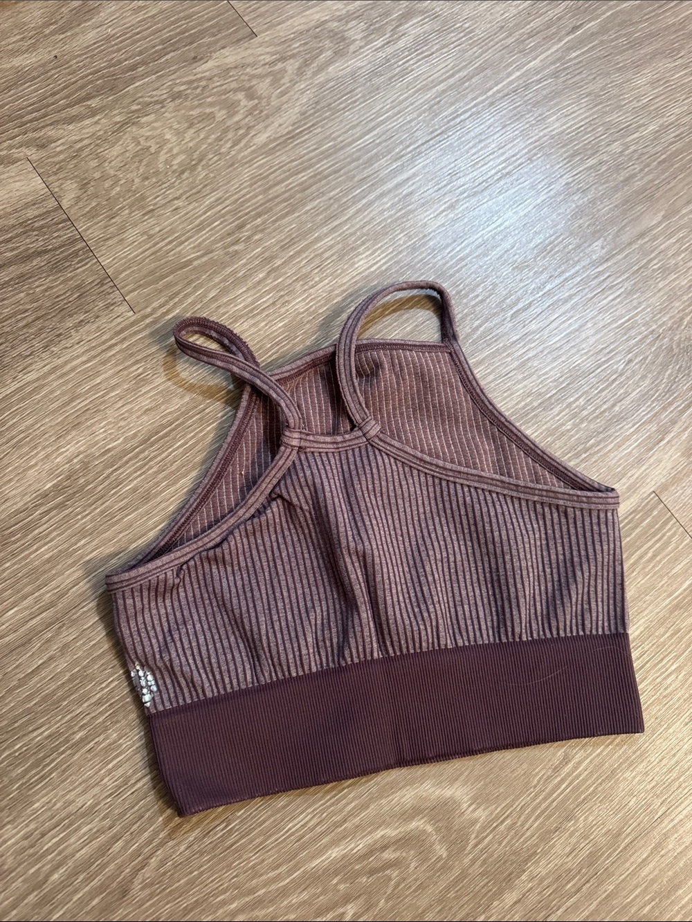 FP Movement by Free People Mauve Ribbed 3 piece set - Picture 5 of 7